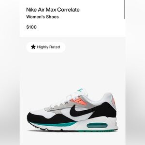 Nike Air Max Correlate women’s size 6
